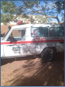 Une nouvelle Ambulance à Chinguetti