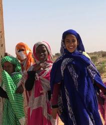 Jeunes mauritaniennes