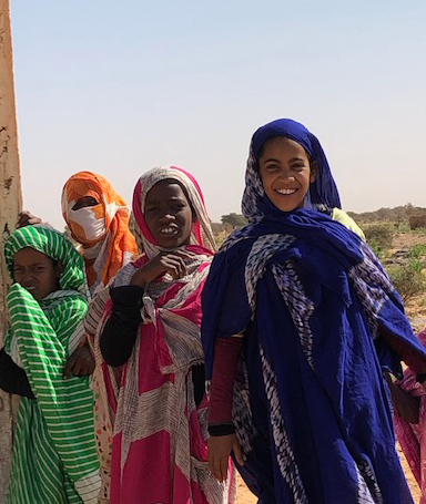 Jeunes mauritaniennes